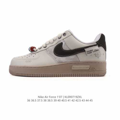 耐克 Nike Air Force 1 '07 Low 空军一号含气垫 小白鞋 2025年 蛇年新款 低帮百搭厚底增高休闲运动板鞋。柔软、弹性十足的缓震性能和出