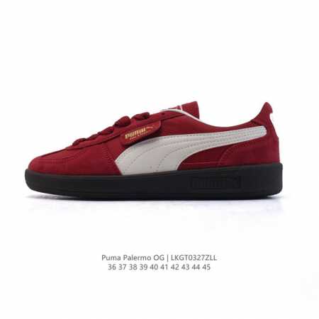 130 彪马Puma Palermo Og 防滑耐磨低帮德训板鞋 男女运动鞋，Army Trainer Og休闲鞋沿用德训鞋经典外观 鞋身和鞋舌分别添加了品牌标 - 点击图像关闭