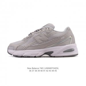 New Balance Mr740 Nb新百伦系列复古老爹风休闲运动慢跑鞋。采用轻质牛剖革拼接透气网眼衬垫织物鞋面材质 T-Beam大底提供足步弓支撑 保持步态