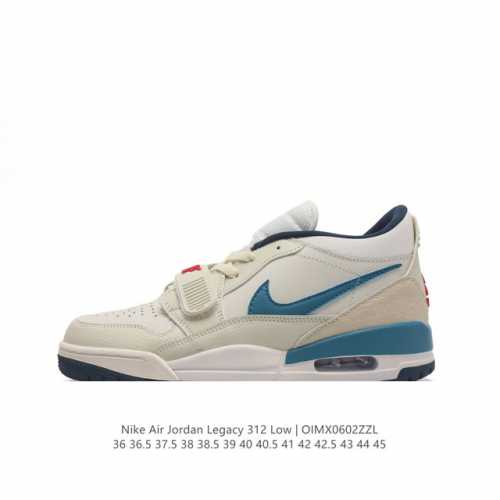 耐克 Aj 乔丹 Air Jordan Legacy 312 低帮运动鞋 Aj312 乔312百搭篮球鞋 酷炫混搭，谁人不爱？Air Jordan Legacy