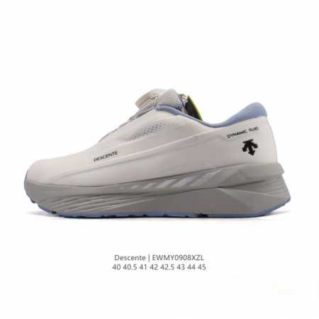 新品公司级 Descente Cron Racer 迪桑特休闲鞋，男款设计，迪桑特Cron Racer系列是一款融合日系极简设计与功能科技的多场景休闲鞋，核心特 - 点击图像关闭