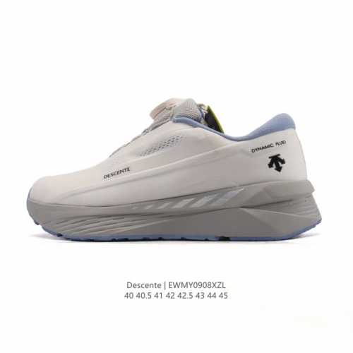 新品公司级 Descente Cron Racer 迪桑特休闲鞋，男款设计，迪桑特Cron Racer系列是一款融合日系极简设计与功能科技的多场景休闲鞋，核心特