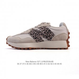 真标 Nb 新百伦 New Balance 327系列复古休闲运动慢跑鞋时尚男女运动鞋 以更纯粹的复古风格设计打造的全新造型 侧身还以解构设计 将 N 字标志以