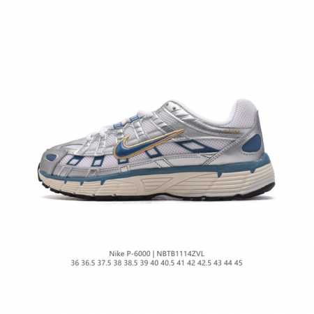 公司级 耐克 Nike 男女子休闲运动鞋p-6000Premium 轻便舒适透气防滑缓震耐磨跑步鞋。P-6000 是一款植根于 2000 年代风格的混合款式，让 - 点击图像关闭