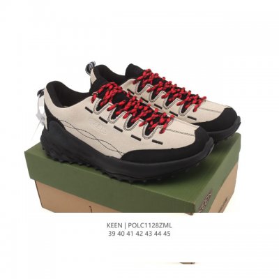 公司级 美国人气户外品牌-科恩Keen Jasper Rocks Sp贾斯珀都市系列复古低帮系带户外风露营徒步登山运动训练鞋 。原楦型开发纸版，采用固色翻毛皮鞋