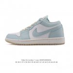 耐克 乔丹Air Jordan 1 Low Aj1 乔1 乔丹1代Aj1 低帮复古文化休闲运动篮球鞋。该鞋款从 1985 年元年款汲取设计灵感，焕新演绎简约经典