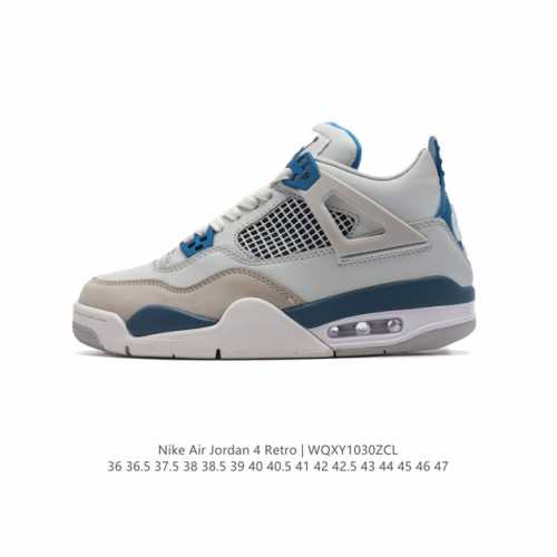 耐克 Nike Air Jordan 4 Retro OG 低帮 迈克尔 乔丹AJ4代乔4 复古休闲运动文化篮球鞋。秉承轻量化的速度型篮球鞋设计思想完成设计，降