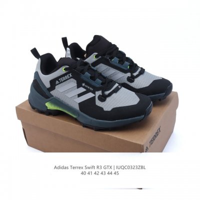 200 【公司级】阿迪达斯Adidas Terrex Swift R3 Gtx 男子低帮复古休闲鞋 高品质涉水 溯溪时尚潮流休闲运动鞋，阿迪联名鞋，户外新宠！！