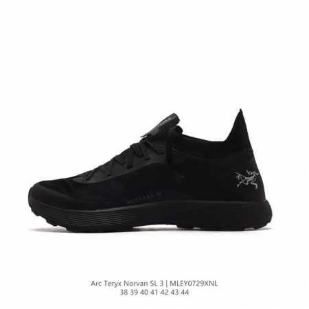 始祖鸟 Arc'Teryx Norvan Sl 3 透气轻便舒适防滑缓震耐磨防滑低帮运动鞋 男士休闲鞋跑步鞋徒步鞋老爹鞋 尺码：38-44 编码：Mley072 - 点击图像关闭