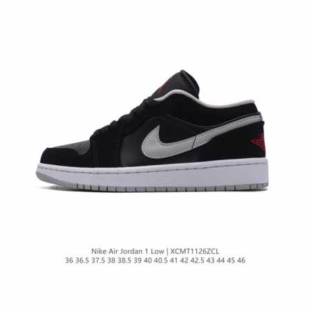 耐克 乔丹air Jordan 1 Low Aj1 乔1 乔丹1代aj1 低帮复古文化休闲运动篮球鞋。该鞋款从 1985 年元年款汲取设计灵感，焕新演绎简约经典 - 点击图像关闭