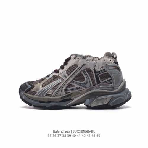 Balenciaga Phantom Sneaker 巴黎世家全新3Xl绑带款潮流跑鞋 官方同步 原厂楦头 做旧细节拉满 原鞋同步开发 巴黎世家3Xl全新十代潮