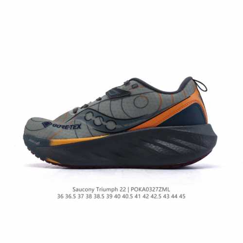 220 【公司级】Saucony 索康尼 Triumph系列 胜利 22代 中性跑鞋 强缓震跑步鞋轻便男女同款跑鞋夏季透气运动鞋子，是来自美国的专业跑鞋品牌，成