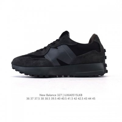 真标 Nb 新百伦 New Balance 327系列复古休闲运动慢跑鞋时尚男女运动鞋 以更纯粹的复古风格设计打造的全新造型 侧身还以解构设计 将 N 字标志以