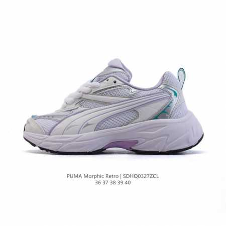 170 彪马（Puma）25新款女鞋Morphic Retro 舒适透气运动休闲鞋经典复古运动老爹鞋 时尚防滑耐磨 低帮 生活休闲鞋 女款。这双鞋真的是将复古与 - 点击图像关闭