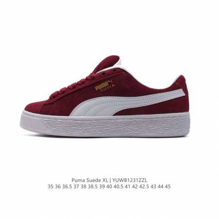 高品质 彪马 Puma 休闲板鞋 Suede Xl系列经典翻毛皮厚底防滑耐磨舒适透气运动鞋 新年穿有型 时尚 穿搭 球鞋 穿搭 时尚 潮流 面包鞋 Puma - 点击图像关闭