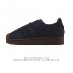 阿迪达斯 Adidas Superstar 2025年新款鞋子 经典贝壳头系列 新款休闲板鞋潮流男女士运动鞋 。鞋面皮革拼接材质 标志性的贝壳鞋头，简约的线条。
