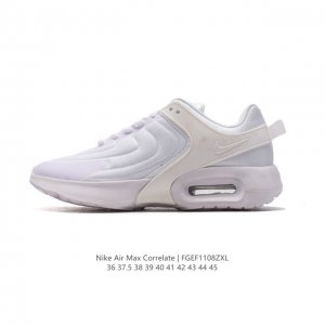 耐克 NIKE Air Max Correlate 男女子气垫缓震耐磨运动鞋时尚潮流休闲透气跑步鞋 选用网眼鞋面，脚感舒适透气。鞋舌、鞋侧及后跟处饰有品牌标识，
