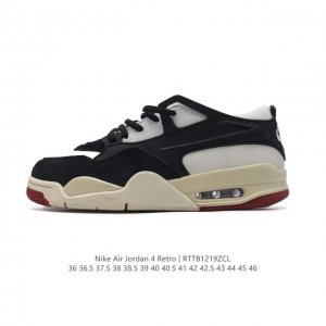 耐克 新款 Nike Air Jordan 4 Retro Og 低帮 迈克尔 乔丹aj4代乔4 复古休闲运动文化篮球鞋。秉承轻量化的速度型篮球鞋设计思想完成设