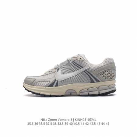 Nike 耐克夏季 Zoom Vomero 5 运动鞋休闲训练跑步鞋。Nike Zoom Vomero 5 男女子运动鞋妥帖包覆足部，提供透气支撑效果。耐穿材料 - 点击图像关闭