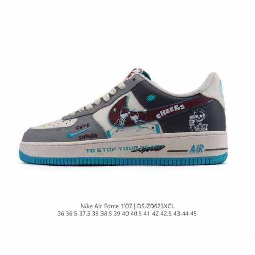 公司级 Af1耐克 Nike Air Force 1 ‘07 Low 空军一号 小白鞋 厚底增高百搭运动板鞋 原楦头原纸板 打造纯正空军版型，专注外贸渠道 全掌