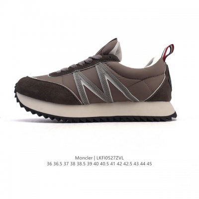 公司级 Moncler 盟可睐 蒙口 Trailgrip Gtx 抗撕裂材质山地户外运动鞋 厚底增高男女鞋 鞋身采用Cordura防撕裂尼龙 Gore-Tex防