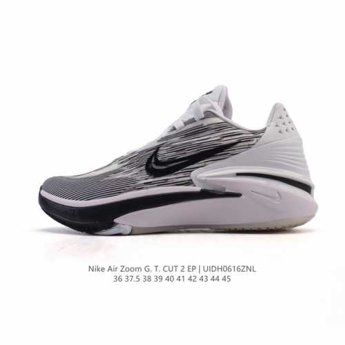 公司级 Nike Air Zoom G.T.Cut 2 Ep耐克新款实战系列运动篮球鞋。全掌React+Zoom Strobel+后跟Zoom 离地面更近的设计