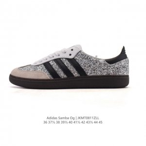 阿迪达斯 德训鞋 Adidas Originals Samba Og Shoes 经典运动鞋小白鞋 T头鞋 男女士板鞋 彰显休闲摩登风情的时尚经典鞋。它诞生于5