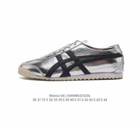 Asics 亚瑟士 男女鞋真标半码制 日产经典老牌-鬼塚虎 Onitsuka Tiger Mexico 66经典墨西哥系列复古经典百搭板鞋休闲运动鞋慢跑鞋 采用 - 点击图像关闭