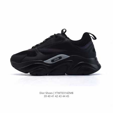 230 【公司级】Dior 迪奥 高奢品牌 彰显高级气质 Dior 运动鞋低帮系列复古休闲鞋时尚慢跑鞋厚底老爹鞋圆头系带 运动跑鞋 生活休闲鞋 男款 时髦单品 - 点击图像关闭