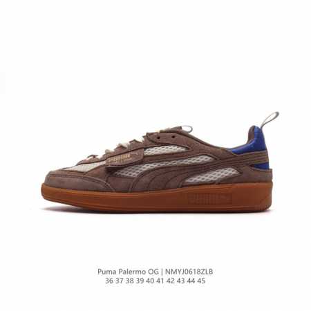 彪马puma Palermo Og 防滑耐磨低帮德训板鞋 男女运动鞋，Army Trainer Og休闲鞋沿用德训鞋经典外观 鞋身和鞋舌分别添加了品牌标志性 L - 点击图像关闭