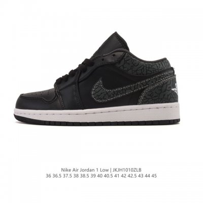 耐克 乔丹Air Jordan 1 Low Aj1 乔1 乔丹1代Aj1 低帮复古文化休闲运动篮球鞋。该鞋款从 1985 年元年款汲取设计灵感，焕新演绎简约经典