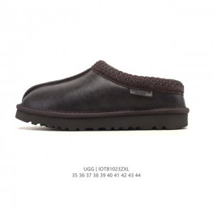 秋冬新款 Ugg 棉拖鞋 加绒加厚雪地靴 复古女低帮板鞋 潮流平底靴子 家居拖鞋 原单纽姆在原来的基础上加上复古拼色；经典回归，演绎着Z时代青年人生；行走的时尚