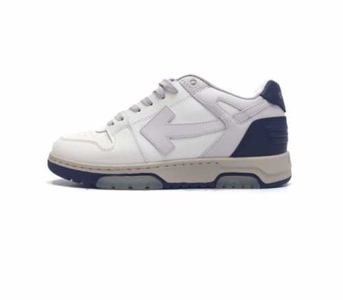 当红美潮 设计师独立品牌off-White C O Virgil Abloh Out Of Office Low-Top Leather Ow联名 箭头off-