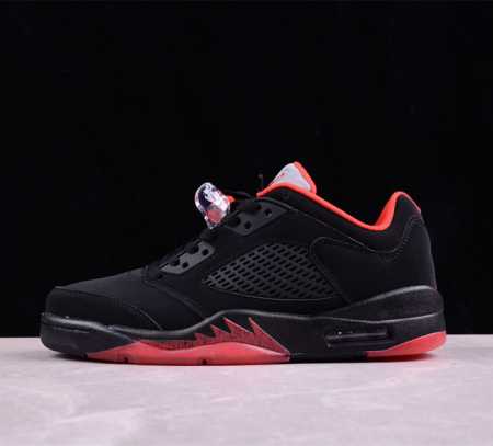 Air Jordan 5 Low Alternate 90 Aj5 乔5黑红 低帮篮球鞋 81917 01 尺码 36 3 3 38 3 39 40 40.5 - 点击图像关闭