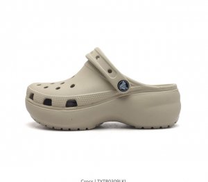 Crocs 沙滩洞洞鞋 女休闲厚底增高凉拖鞋 卡骆驰杨幂同款 厚底增高凸显大长腿沙滩鞋 选择尺码时 建议选大一码 脚感更舒适 这款没有鞋盒 类型 女鞋 尺码 3
