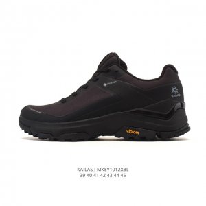 公司级 凯乐石 Kailas 防水透气缓震防滑 轻量化设计徒步鞋登山鞋大坡王陡坡稳定跑山 Tpu网布减震轻便透气防侧翻防滑 低帮 超强抓地力登山跑步鞋 男款老爹
