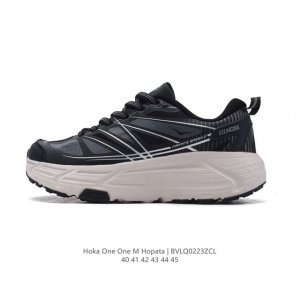 170 玛法特二代 Hoka One One Mafate Speed 2 Low 轻量低帮户外越野跑鞋 户外山脉越野轻量运动跑鞋。鞋面用轻的无缝架构，鞋带用了