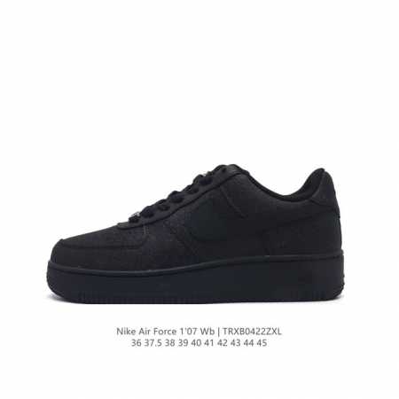 耐克 Nike Air Force 1 '07 Low 空军一号含气垫 低帮百搭厚底增高休闲运动板鞋。柔软、弹性十足的缓震性能和出色的中底设计，横跨复古与现代的 - 点击图像关闭