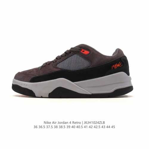 公司级 耐克 Nike Air Jordan 4 Retro Og迈克尔 乔丹Aj4代乔4 低帮复古休闲运动文化篮球鞋。秉承轻量化的速度型篮球鞋设计思想完成设计