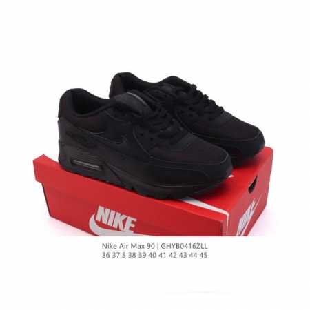 Nike耐克运动鞋 Air Max 90 健身运动跑鞋休闲鞋 复古风十足！Air Max 90 作为 Nike 旗下最经典的鞋型之一，凭借着百搭的造型，获得众多 - 点击图像关闭
