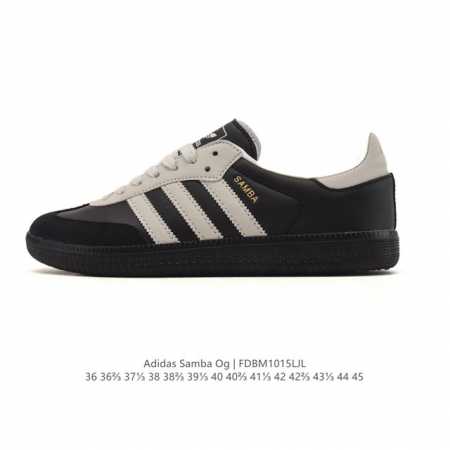 阿迪达斯 德训鞋 Adidas Originals Samba Og Shoes 经典运动鞋小白鞋 T头鞋 男女鞋 彰显休闲摩登风情的时尚经典鞋。它诞生于50年 - 点击图像关闭