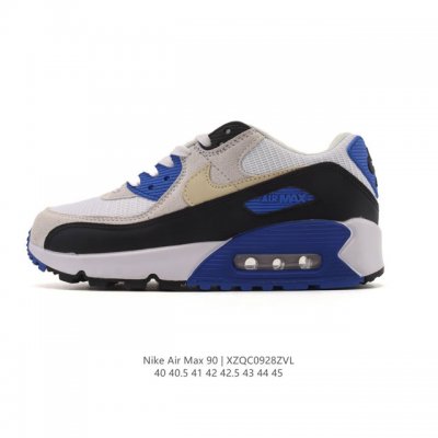 公司级 Nike耐克运动鞋 Air Max 90 健身运动跑鞋休闲鞋 复古风十足！Air Max 90 作为 Nike 旗下最经典的鞋型之一，凭借着百搭的造型，