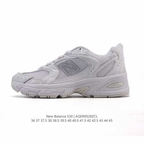 真标 新百伦 Nb530 New Balance 530 复跑古鞋 厚底增高老爹鞋 缓震运动慢跑鞋。Nb530这鞋双确实是Nb家经复典古款式之一，以全科新技诠释