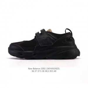 新品公司级 新百伦 New Balance Nb 2202 玛丽珍女士运动休闲鞋，潮流复古运动 织物人造革轻便 低帮 休闲跑步鞋 时尚玛丽珍 #魔术贴鞋 配色太