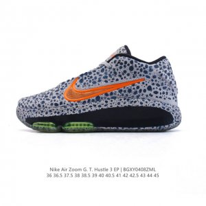 新品 公司级 Nike 耐克 男女鞋G.T. Hustle 3 Fp Ep训练运动实战篮球鞋 气垫厚底增高运动板鞋。前足 Air Zoom 氣墊採用馬蹄形設計。