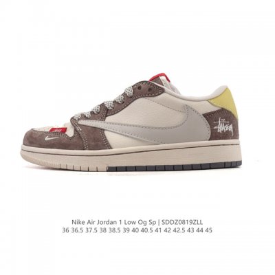 特价 耐克 Nike Air Jordan 1 Low Og Sp Military Blue Aj1乔1倒勾 2025年新款 低帮篮球鞋 Aj1 乔丹1代 A