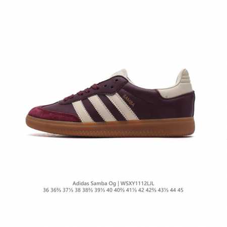 阿迪达斯 德训鞋 Adidas Originals Samba Og Shoes 经典运动鞋小白鞋 T头鞋 男女板鞋 彰显休闲摩登风情的时尚经典鞋。它诞生于 年 - 点击图像关闭