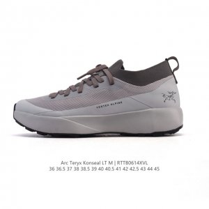 公司级 始祖鸟 Arc’Teryx 男女鞋Vertex Alpine Gtx防水防滑户外徒步 轻便低帮越野登山鞋 厚底增高老爹鞋 登山靴 防水加强版男士系列加强