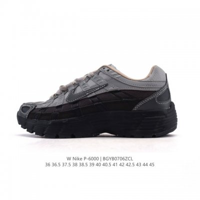 公司级 耐克 Nike 男女子休闲运动鞋 P-6000Premium 轻便舒适透气防滑缓震耐磨跑步鞋。P-6000 是一款植根于 2000 年代风格的混合款式，