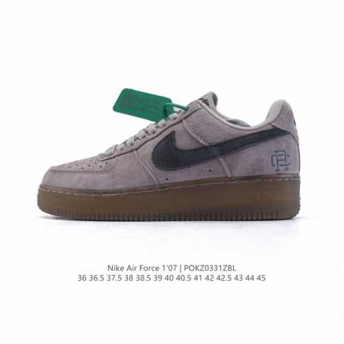 公司级 附赠送Logo清洁刷 Af1耐克 Nike Air Force 1 ‘07 Low 空军一号厚底增高百搭休闲运动板鞋 原楦头原纸板 打造纯正空军版型，专